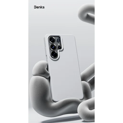 Benks Magnetický Vita Pro Silikónový obal (A050) Samsung Galaxy S26 Ultra sivý - 5