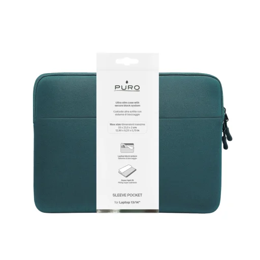 Puro SLIM POCKET neoprénové puzdro zelené - 2