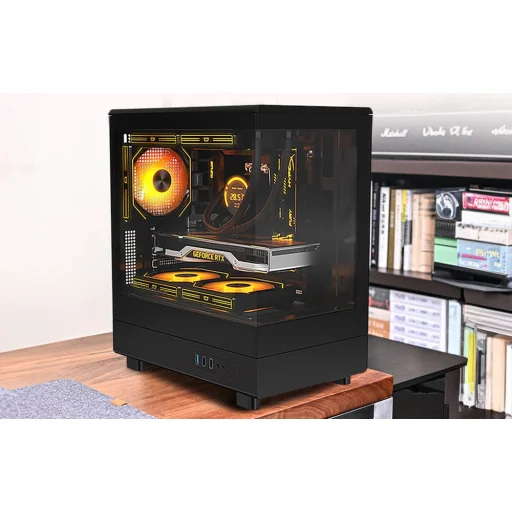 DarkFlash DB330M Čierna počítačová skrinka (+3 ventilátory) v2 - 11