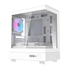 DarkFlash DB330M biela počítačová skriňa (+3 ventilátory) v2