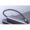 Ugreen CM512 USB-C hub/adaptér 2x USB 3.0, HDMI 4K, RJ45, SD/TF, PD thumbnail