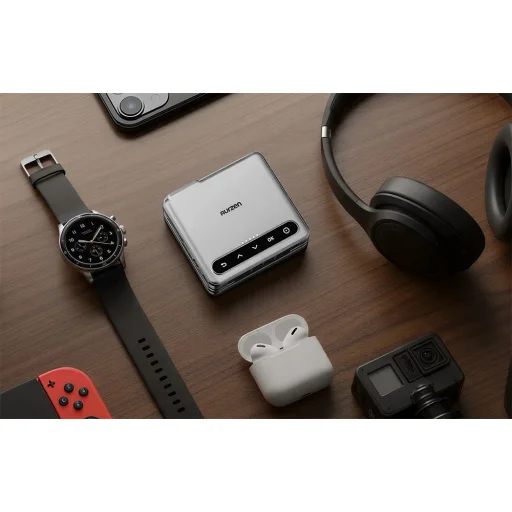 AURZEN Zip projektor (strieborný) - 5