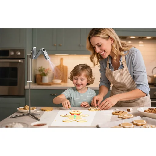 AURZEN Zip projektor (strieborný) - 9