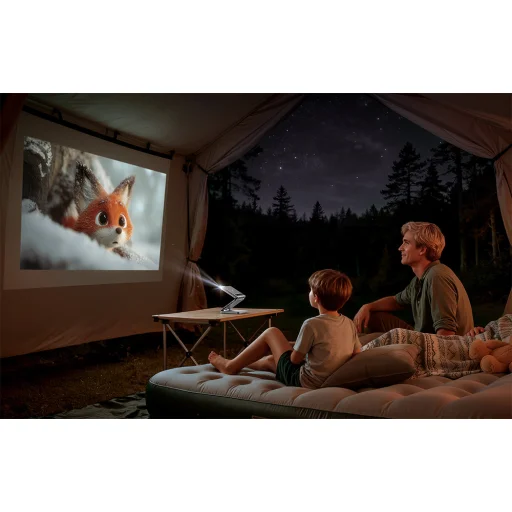 AURZEN Zip projektor (strieborný) - 10