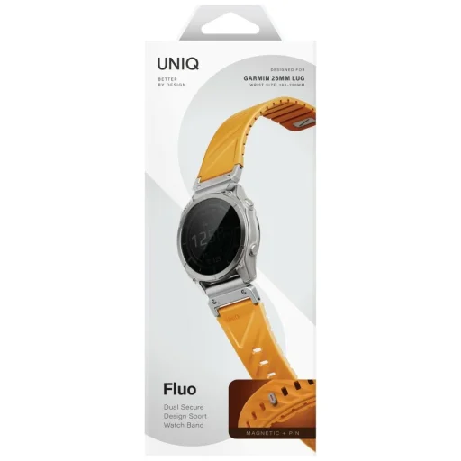 Garmin UNIQ Fluo remienok 26mm Oranžová - 11