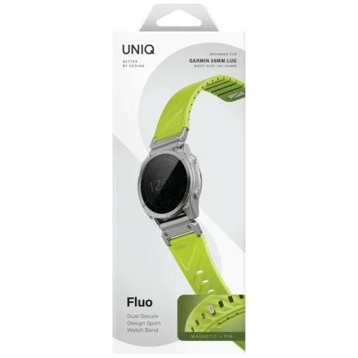 Garmin UNIQ Fluo Remienok 26mm Limetkový - 6