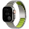 Apple Watch UNIQ Strova Flex Remienok 44/45/46/49mm Strieborný Limo thumbnail