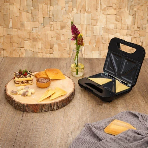 Zilan ZLN3932 5 v 1 sendvičovač, 800 W, LED indikátor, 5 vymeniteľných pečúcich platní, čierno-strieborné prevedenie - 9