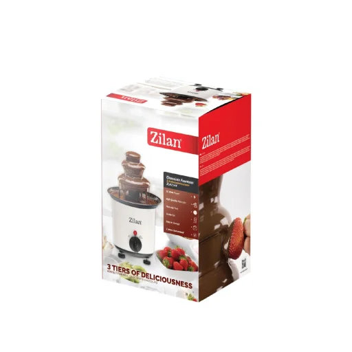 Zilan ZLN2144 čokoládová fontána, 30 W, kapacita 200 ml, teplota 80 °C, príslušenstvo - 9
