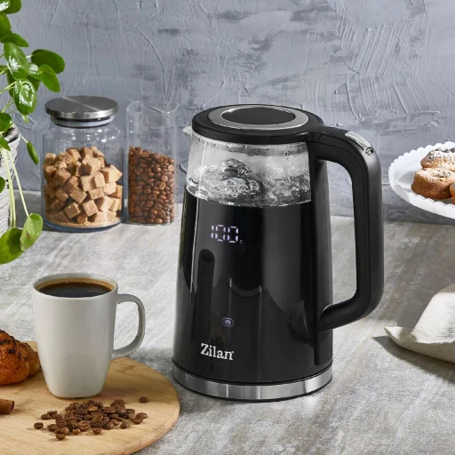 Zilan ZLN7859 vízforraló, max. 2200 W, 1,5 literes, rejtett fűtőszál, digitális kijelző - 3