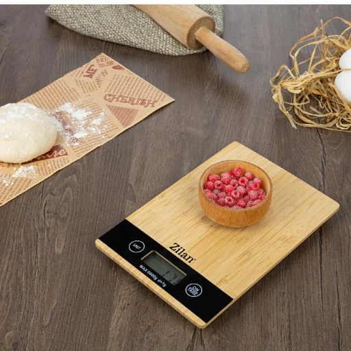 Zilan ZLN8989 kuchynská váha, max. 5kg, LCD displej, 5 merných jednotiek, batériové napájanie - 2