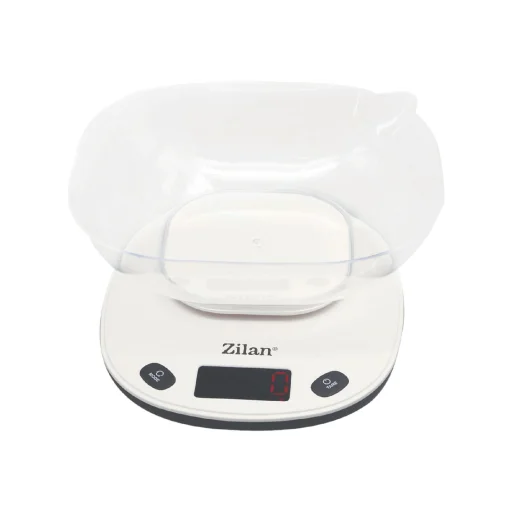 Zilan ZLN7880 misková kuchynská váha, max. 5 kg, 1000 ml miska, LCD displej, napájanie na batérie - 2