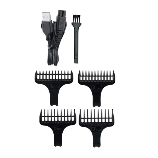 Zilan ZLN8641 Okeanos szakállvágó, 4 féle nyírófej, vízálló, LED kijelző, vezetékes és vezeték nélküli használat - 4