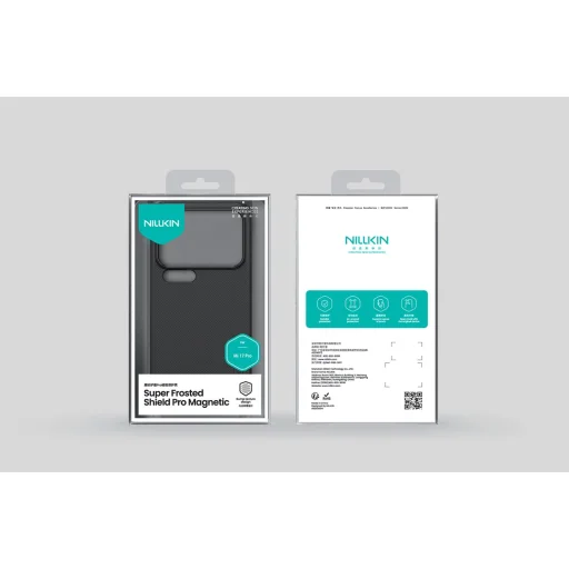 Xiaomi 17 Pro NILLKIN SUPER SHIELD PRO magnetické puzdro čierne - 7