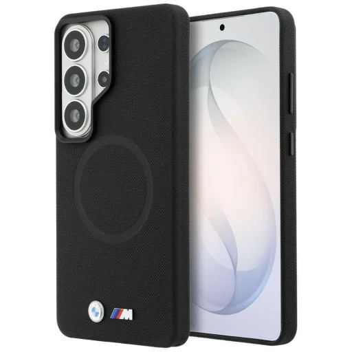 Samsung Galaxy S26 Ultra BMW M Kovové Logo MagSafe čierne puzdro - 1