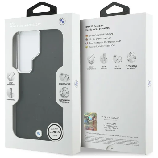 Samsung Galaxy S26 Ultra BMW Znak Kovové Logo MagSafe puzdro čierne - 8