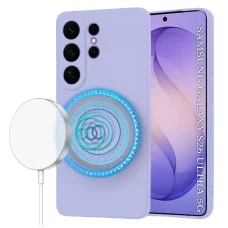 Samsung Galaxy S26 Ultra Svetlofialové Techsuit SoftFlex MagSafe puzdro