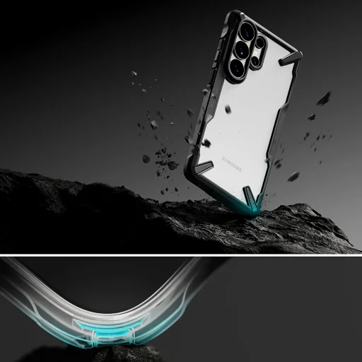 Ringke - Fusion X - Samsung Galaxy S26 Ultra - Čierne puzdro - 4