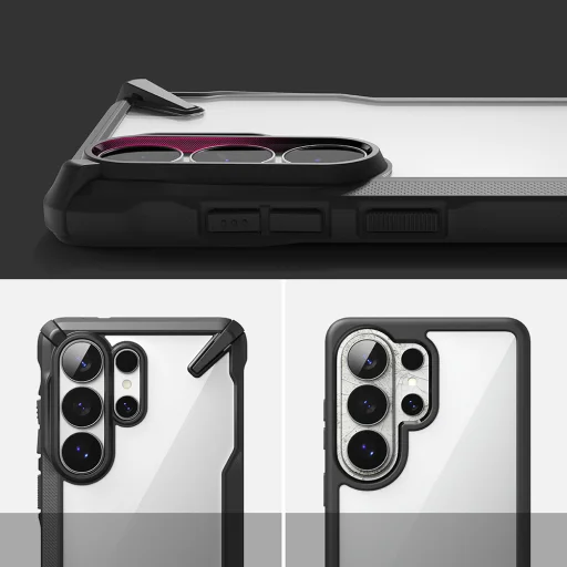 Ringke - Fusion X - Samsung Galaxy S26 Ultra - Čierne puzdro - 6