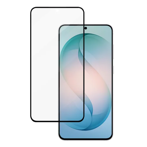 Blueo - Protišpionážna sklenená fólia na ochranu súkromia (5 kusov) - Samsung Galaxy S26 Plus - Čierna sklenená fólia sklenená fólia - 4