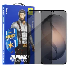 Blueo - Ochranné sklo s filtrom súkromia - Samsung Galaxy S26 - Čierne ochranné sklo