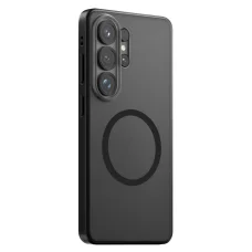 Blueo - APE Matný MagSafe Séria - Samsung Galaxy S26 Ultra - Čierne puzdro