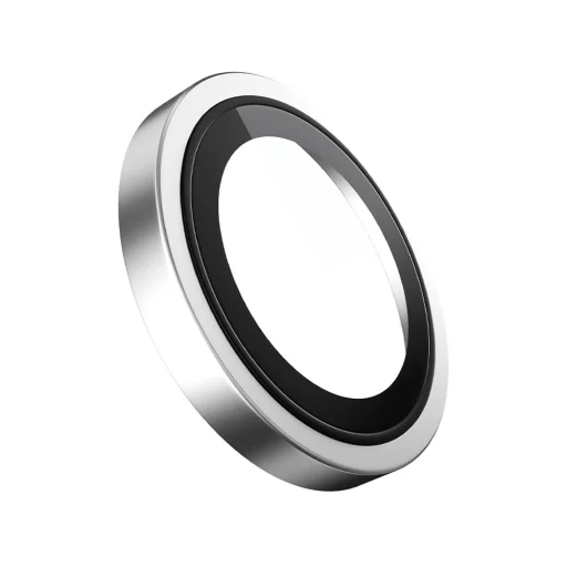 Blueo - Ochrana objektívu fotoaparátu - Samsung Galaxy S26 Ultra - Strieborné tvrdené sklo - 2