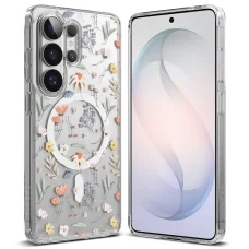 Ringke - Fusion MagSafe - Samsung Galaxy S26 Ultra - Puzdro so sušenými kvetmi