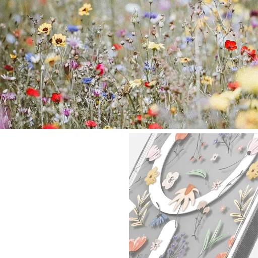 Ringke - Fusion MagSafe - Samsung Galaxy S26 Ultra - Puzdro so sušenými kvetmi - 5