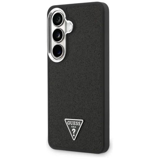 Samsung Galaxy S26 Plus puzdro Guess Fixed Glitter Triangle MagSafe čierne puzdro - 2