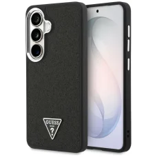 Samsung Galaxy S26 Guess Fixovaný Trblietavý Trojuholník Magsafe puzdro čierny