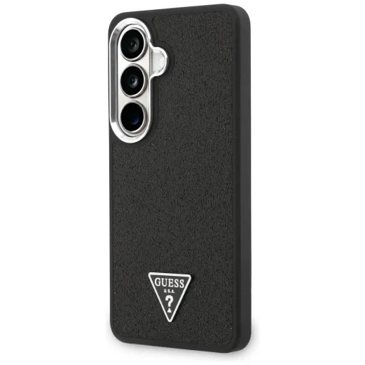 Samsung Galaxy S26 Guess Fixovaný Trblietavý Trojuholník Magsafe puzdro čierny - 2