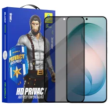 Blueo - 2.5D Silk Celoplošné HD Sklo - Samsung Galaxy S26 Plus - Čierne ochranné sklo