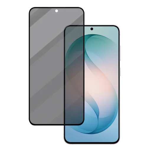 Blueo - Ochranné sklo s filtrom súkromia - Samsung Galaxy S26 Plus - Čierne ochranné sklo - 2
