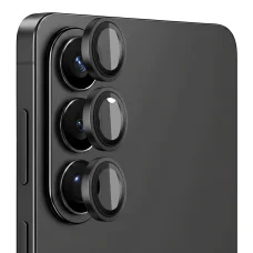 Blueo - Ochranné sklo na objektív fotoaparátu - Samsung Galaxy S26 / S26 Plus - Čierne ochranné sklo