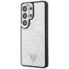 Samsung Galaxy S26 Ultra Guess Fixed Glitter Triangle MagSafe tok, ezüst thumbnail