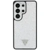 Samsung Galaxy S26 Ultra Guess Pevné Trblietavé Trojuholníkové MagSafe puzdro, strieborné thumbnail