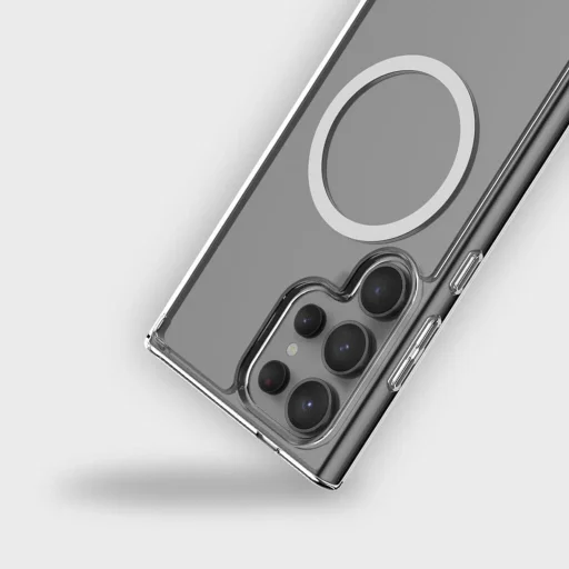 Blueo - Crystal+ Anti-Drop séria MagSafe - Samsung Galaxy S26 Ultra - Priehľadné puzdro - 4