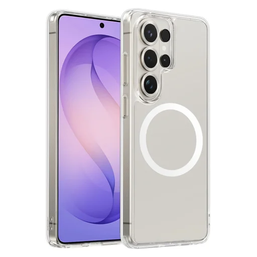 Blueo - Crystal+ Anti-Drop séria MagSafe - Samsung Galaxy S26 Ultra - Priehľadné puzdro - 1