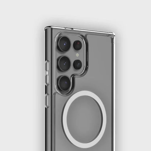 Blueo - Crystal+ Anti-Drop séria MagSafe - Samsung Galaxy S26 Ultra - Priehľadné puzdro - 3