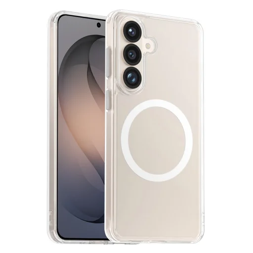 Blueo - Crystal+ Anti-Drop Séria MagSafe - Samsung Galaxy S26 - Priehľadné puzdro - 1