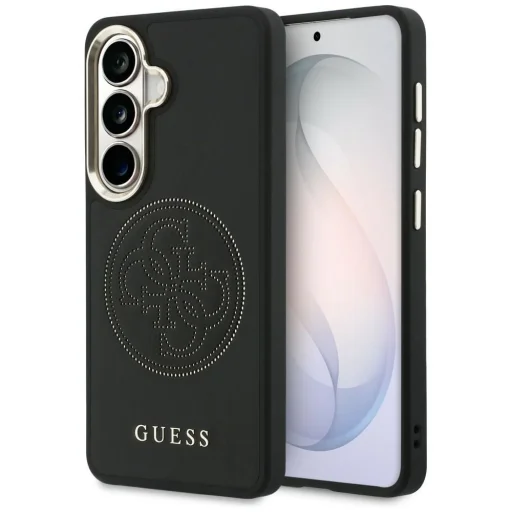Samsung Galaxy S26 Guess Perforované Logo MagSafe obal čierny - 1