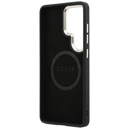 Samsung Galaxy S26 Ultra Guess Perforované logo MagSafe hnedé puzdro - 7