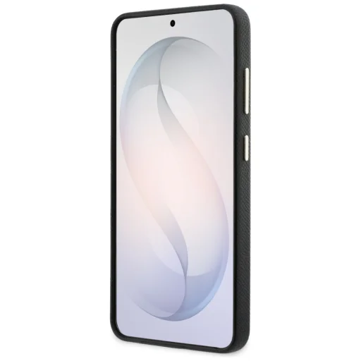 Samsung Galaxy S26 Guess Kamienkové Okrúhle Logo MagSafe Puzdro Čierne - 5