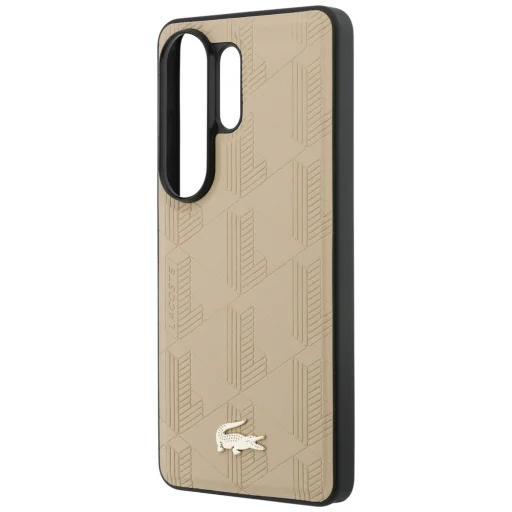 Samsung Galaxy S26 Ultra Lacoste Nomogram puzdro so zlatým logom, béžové - 6