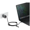 ENERGEA Lasso Kábel s popruhom na krk pre USB-C telefón – USB-C 1.5 m 240 W Čierny thumbnail
