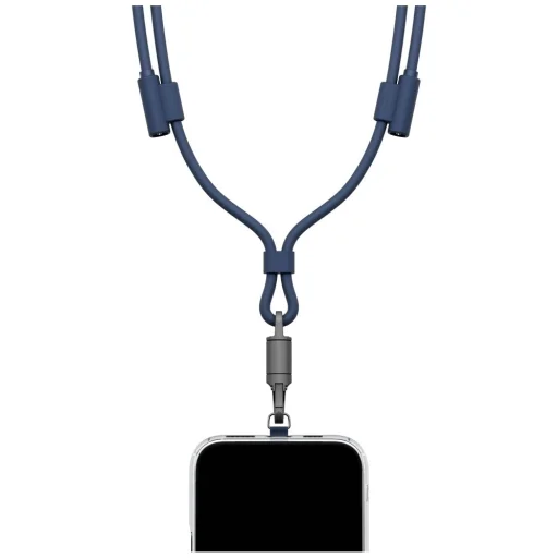 ENERGEA Lasso Lanyard USB-C Nabíjací kábel - USB-C 1.5m 240W Modrý - 2