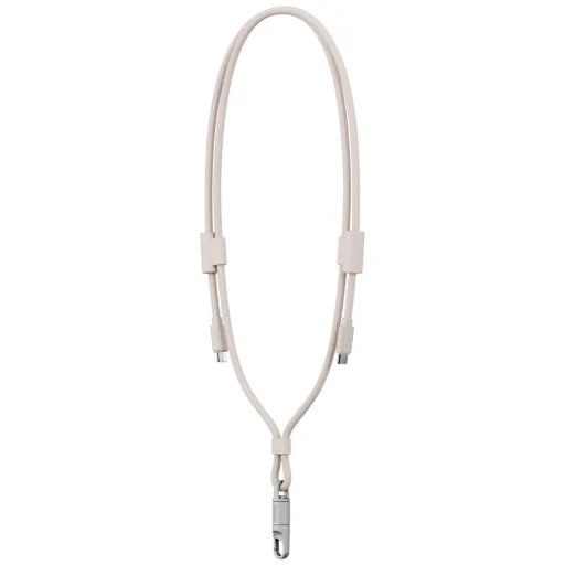 USB-C kábel ENERGEA Lasso Lanyard - USB-C 1,5m 240W Piesok - 4
