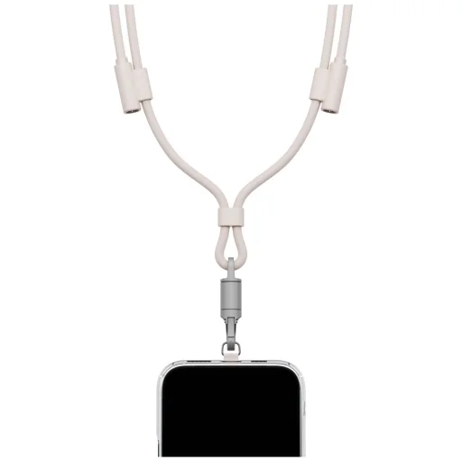USB-C kábel ENERGEA Lasso Lanyard - USB-C 1,5m 240W Piesok - 2