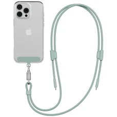 ENERGEA Lasso Lanyard kábel USB-C, telefónna retiazka – USB-C, 1.5 m, 240 W, šalviová
